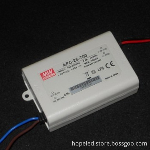 25W Mean Well Power Supply (APC-25-700)